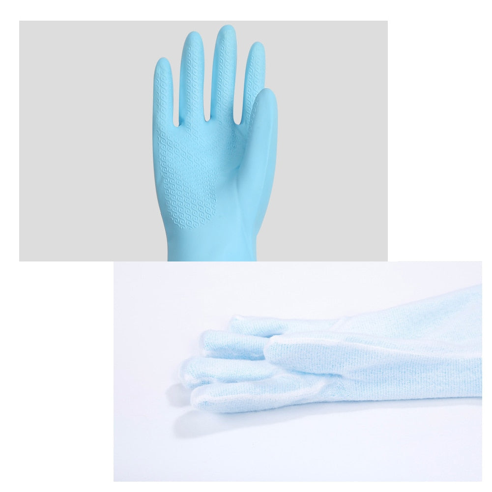 Magic Scrubber Gloves for Effortless Dishwashing and Cleaning