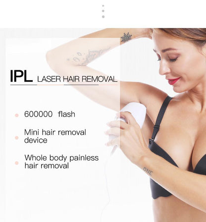 Home IPL Laser Hair Removal Handset for Professional Results