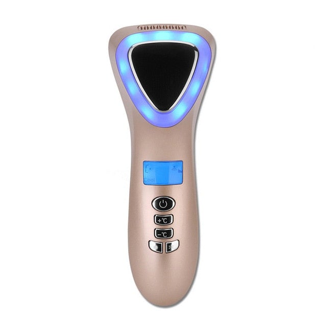 At-Home Ultrasonic Facial Cryotherapy for Radiant Skin