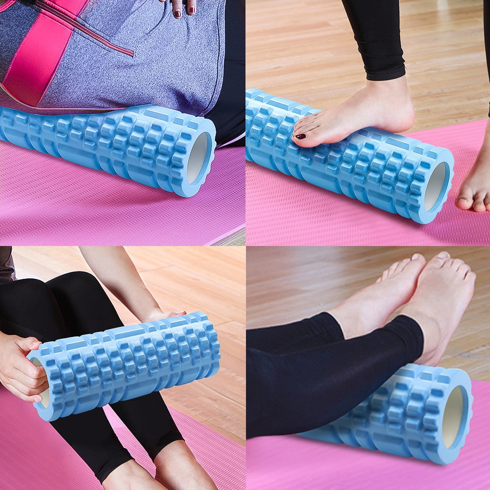 Foam Back Massage Roller for Muscle Relief and Recovery