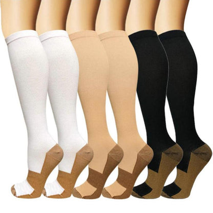 Pro Copper Compression Socks for Enhanced Support and Comfort