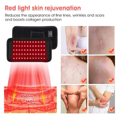 Red Light Therapy Belt For Slimming And Pain Relief