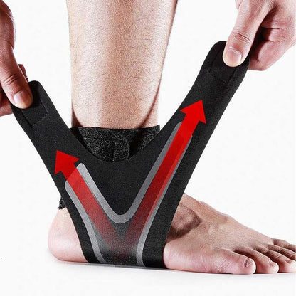 Adjustable Ankle Brace For Enhanced Support And Stability