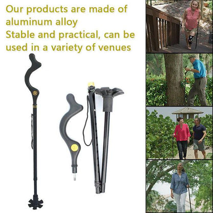 Reliable Walking Stick Designed for Seniors' Comfort and Support