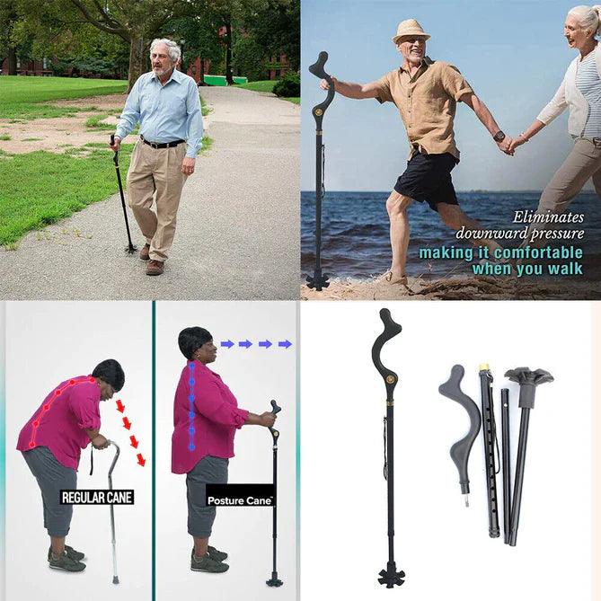 Reliable Walking Stick Designed for Seniors' Comfort and Support