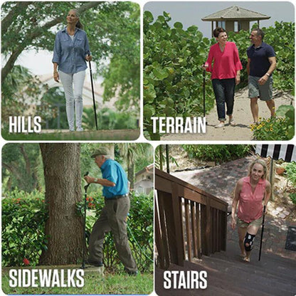 Reliable Walking Stick Designed for Seniors' Comfort and Support