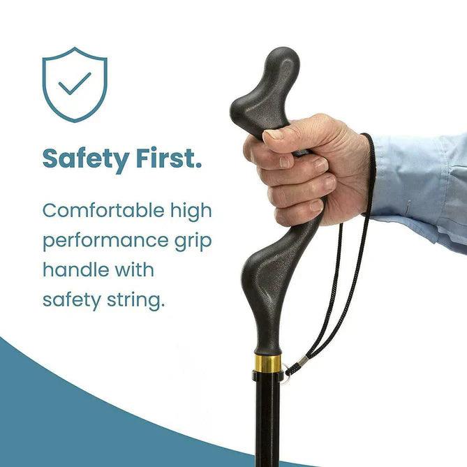 Reliable Walking Stick Designed for Seniors' Comfort and Support