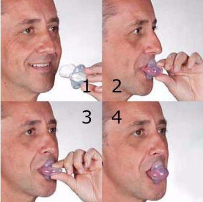 Apnea Tongue Stabilizer for Improved Sleep Quality and Comfort