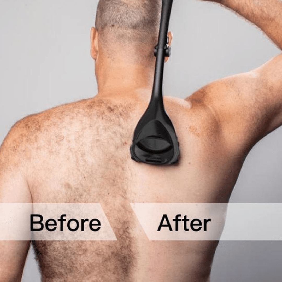 Back Hair Shaver for Effortless Grooming and Smooth Skin