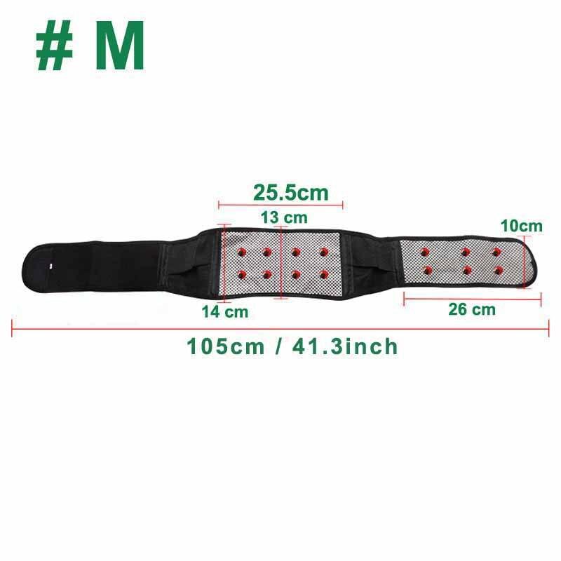 Self-Heating Magnetic Therapy Belt for Back Pain Relief