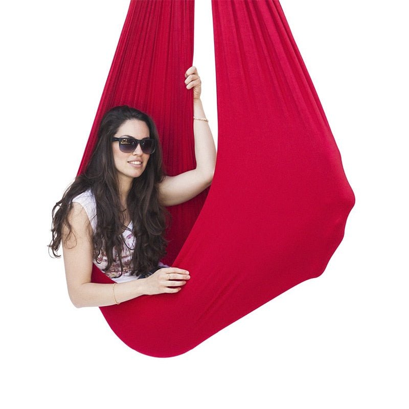 Kids Sensory Swing Set - Indoor Therapy Hammock for Fun