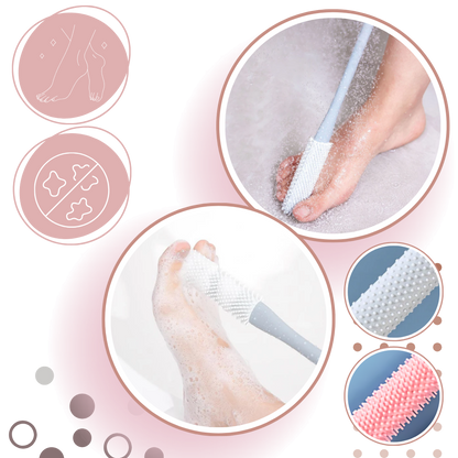 Gentle Touch Foot Brush With Soft Bristles For Comfort