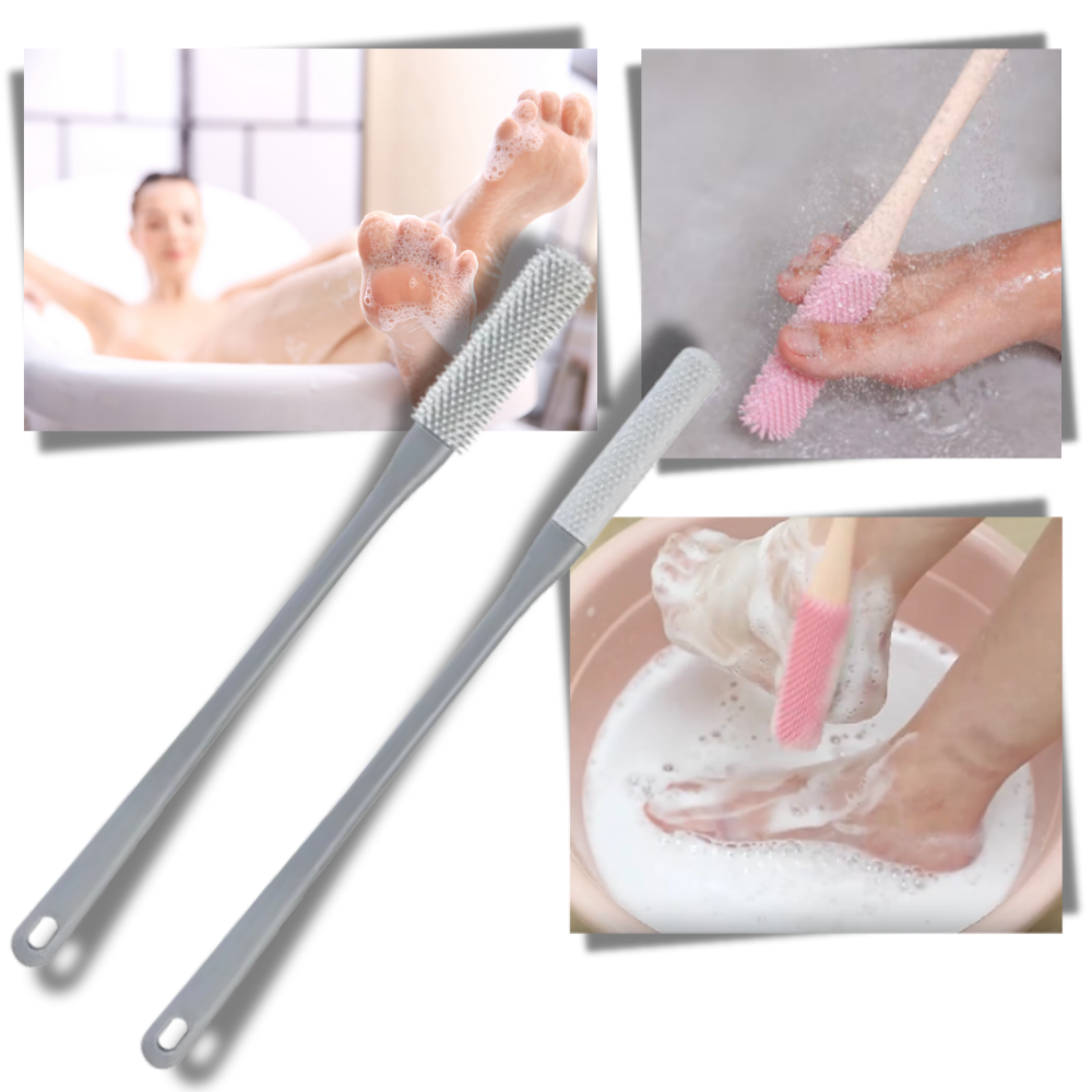 Gentle Touch Foot Brush With Soft Bristles For Comfort