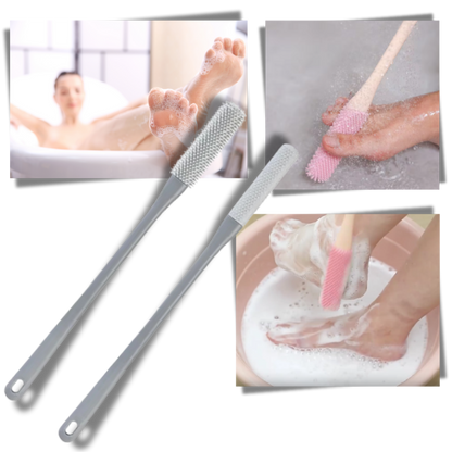 Gentle Touch Foot Brush With Soft Bristles For Comfort