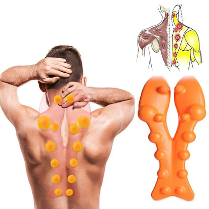 Trapezius Trigger Point Massager for Neck and Shoulder Relief