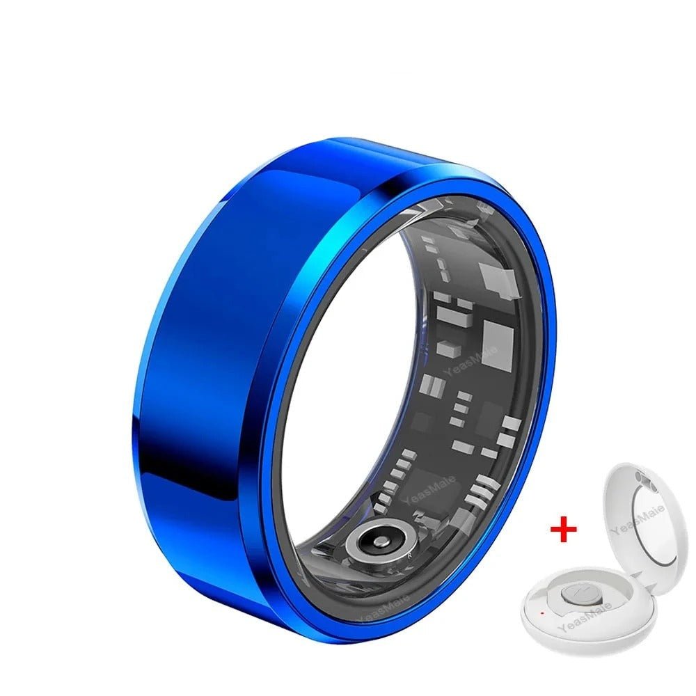 Titanium Steel Smart Ring for Health Tracking in Men and Women