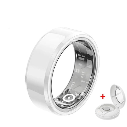 Titanium Steel Smart Ring for Health Tracking in Men and Women