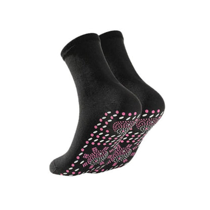 Tourmaline Self-Heating Socks for Slimming and Wellness