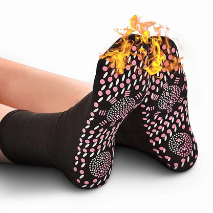 Tourmaline Self-Heating Socks for Slimming and Wellness