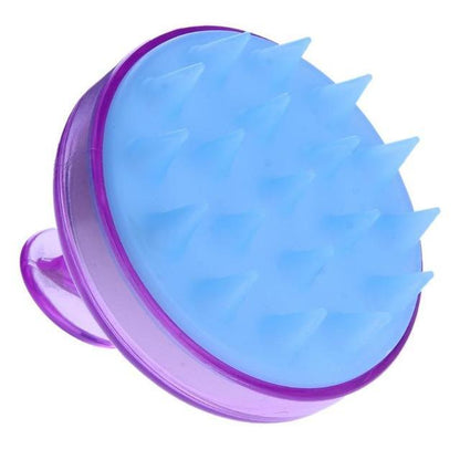 Silicone Shampoo Brush For Scalp Massage And Deep Cleansing