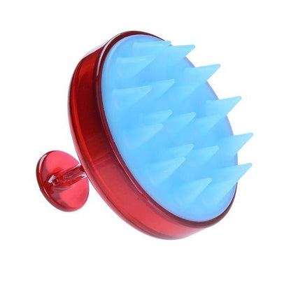 Silicone Shampoo Brush For Scalp Massage And Deep Cleansing