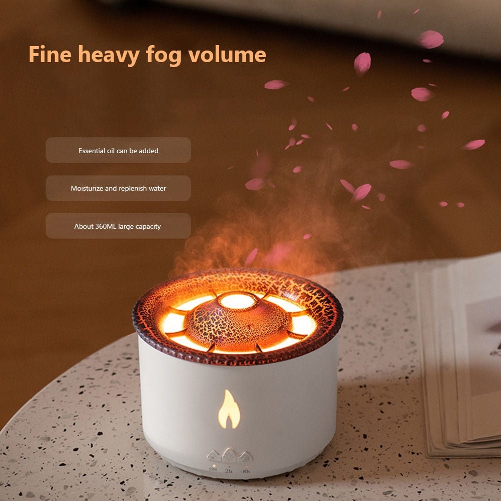 Volcano Aroma Diffuser - Relaxing Humidifier for Home and Spa