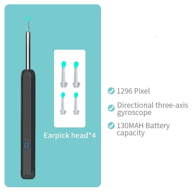 Wireless Earwax Remover With 1080P Camera For All Devices